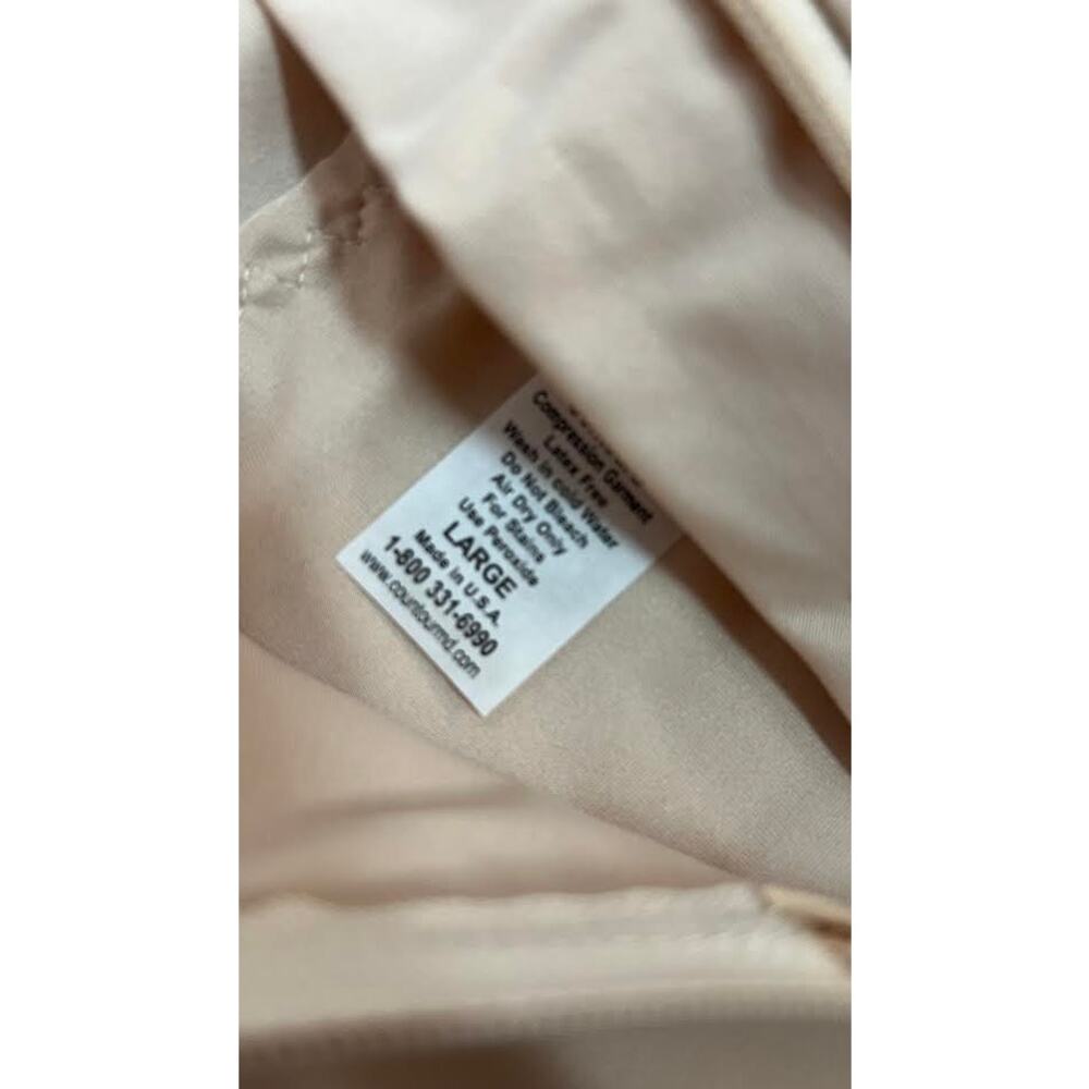 NEW! Contour‎ Compression Garment Beige Large - Picture 5 of 8